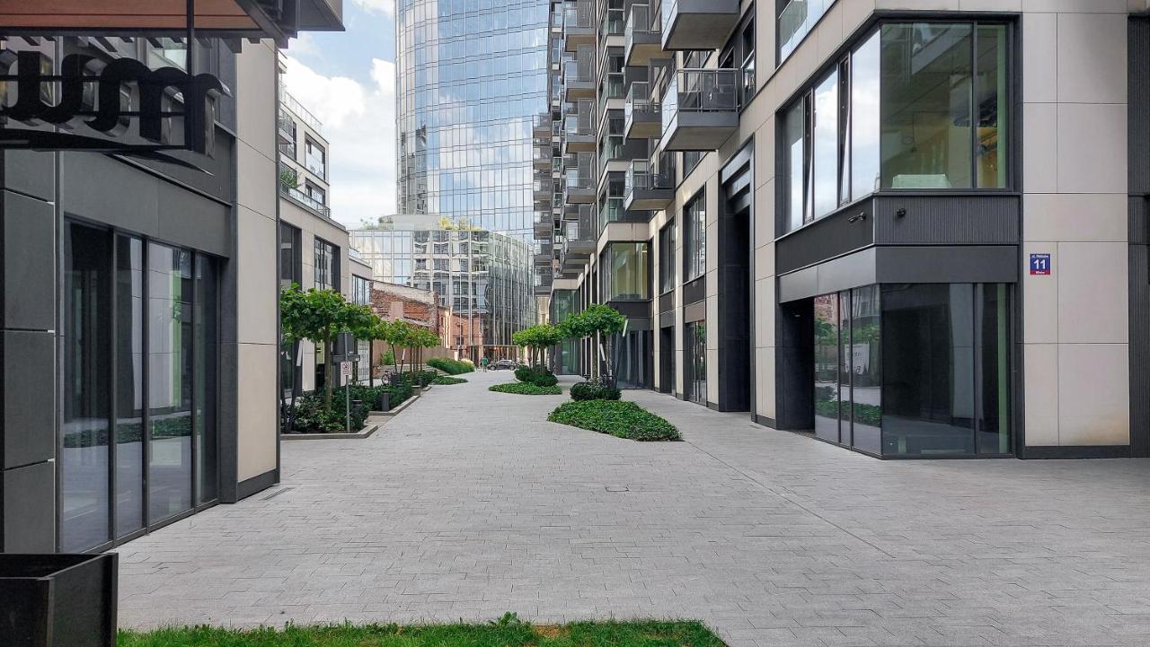 Luxury Apartments On Grzybowska Street In Warschau Exterior foto